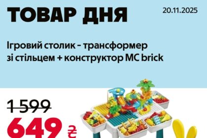 Товар дня в АЛЛО 20 листопада 2025: що можна купити зі знижкою 59% лише сьогодні
