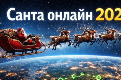 Політ Санта-Клауса 2025 над Україною: де дивитись різдвяну подорож онлайн у прямому ефірі