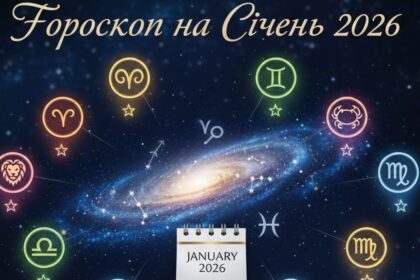 Гороскоп на січень 2026