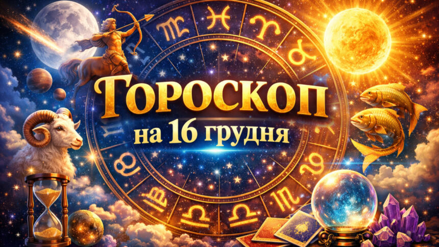 Гороскоп на 16 грудня