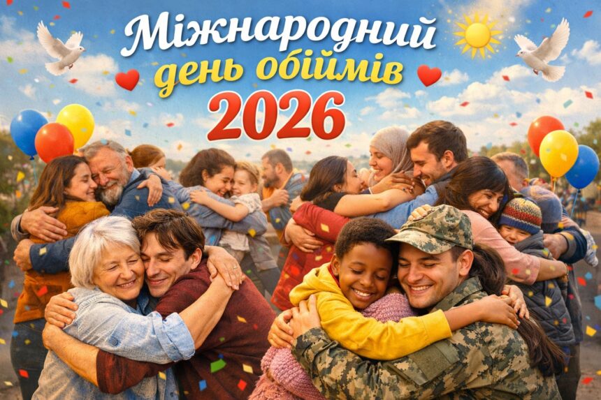 Міжнародний день обіймів 2026: картинки, листівки, побажання прозою та SMS