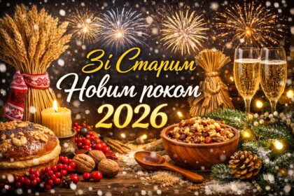 Зі Старим Новим роком 2026: теплі картинки, листівки, побажання прозою та SMS українською
