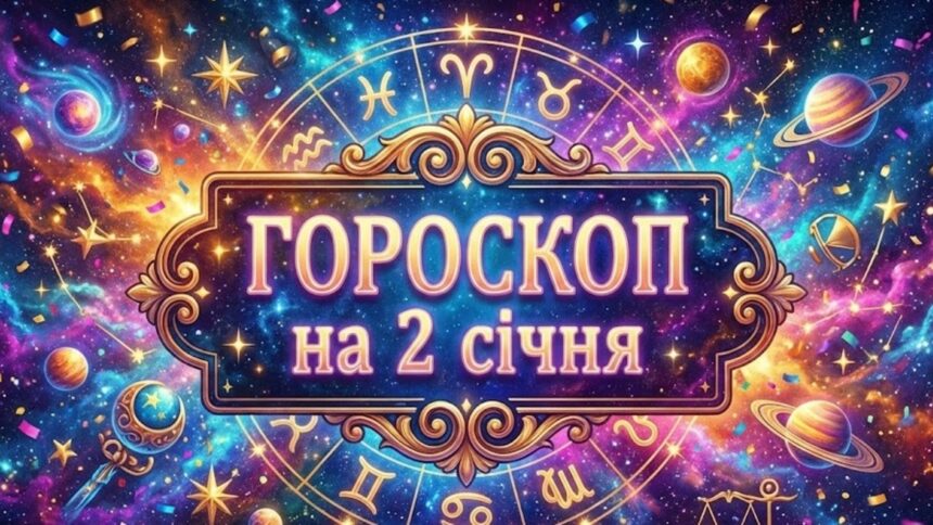Гороскоп на 2 січня 2026
