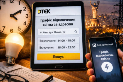 тепер графік формують для кожного будинку
