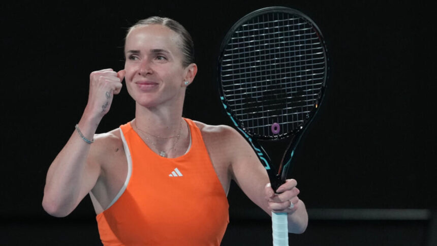 Українська тенісистка Еліна Світоліна в півфіналі Australian Open