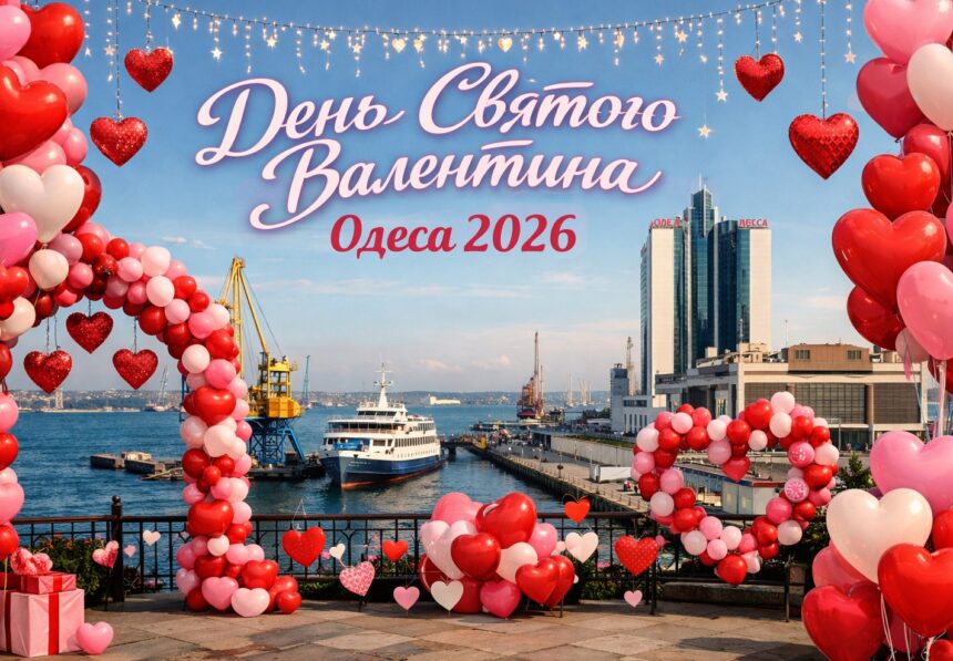 Де святкувати День Святого Валентина в Одесі 2026: локації, афіша та події