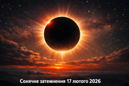 Сонячне затемнення в Україні 17 лютого 2026: коли буде та де дивитись онлайн
