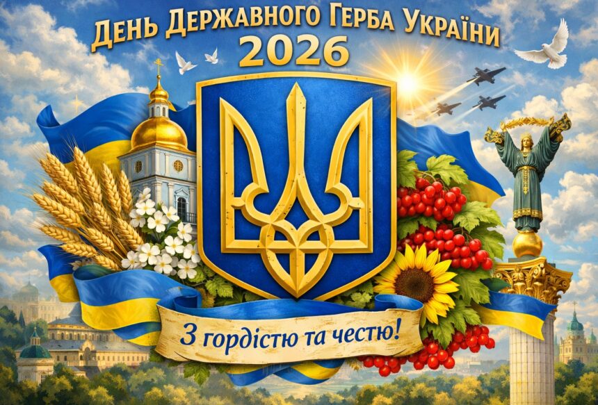 День Державного герба України 2026: картинки, листівки, SMS та побажання прозою