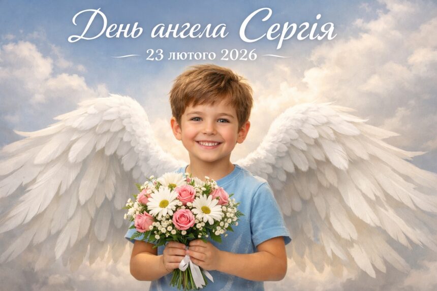День ангела Сергія 23 лютого 2026 в Україні: картинки, листівки, побажання прозою та SMS