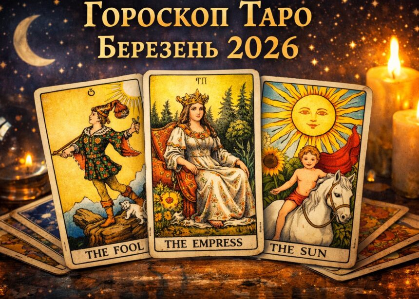 Гороскоп таро на березень 2026 для всіх знаків Зодіаку: головні підказки місяця