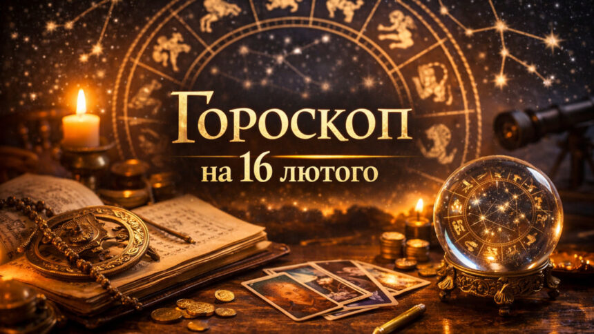 Гороскоп на 16 лютого