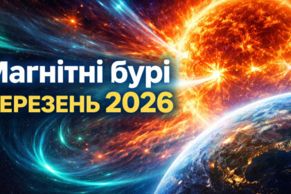 Магнітні бурі у березні
