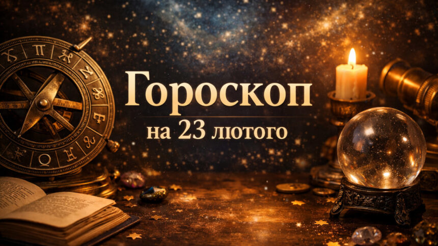 Гороскоп на 23 лютого 2026