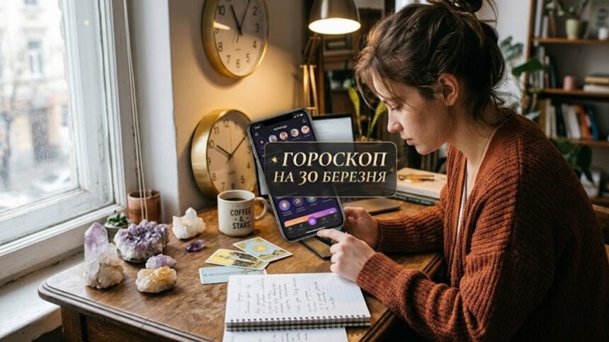 Гороскоп на 30 березня 2026