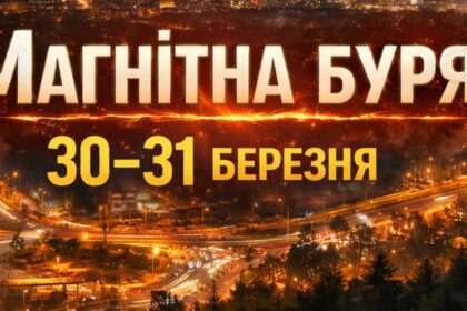 Магнітна буря 30–31 березня