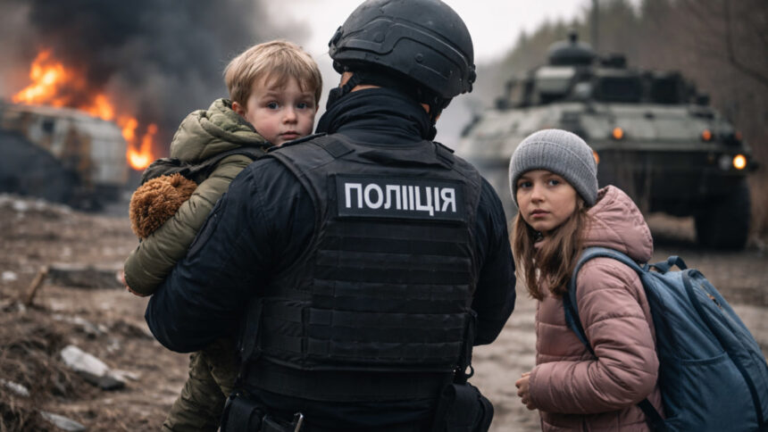 Поліція зможе примусово евакуювати дітей із зони бойових дій