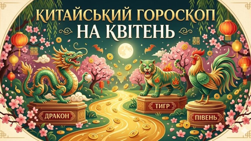 Китайський гороскоп на квітень 2026