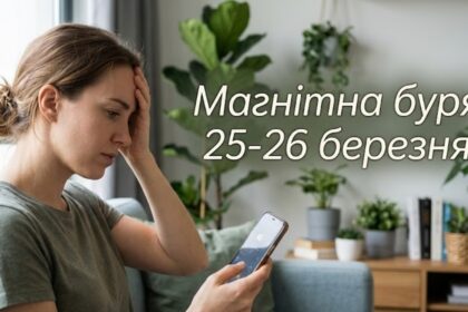 Магнітна буря 25-26 березня