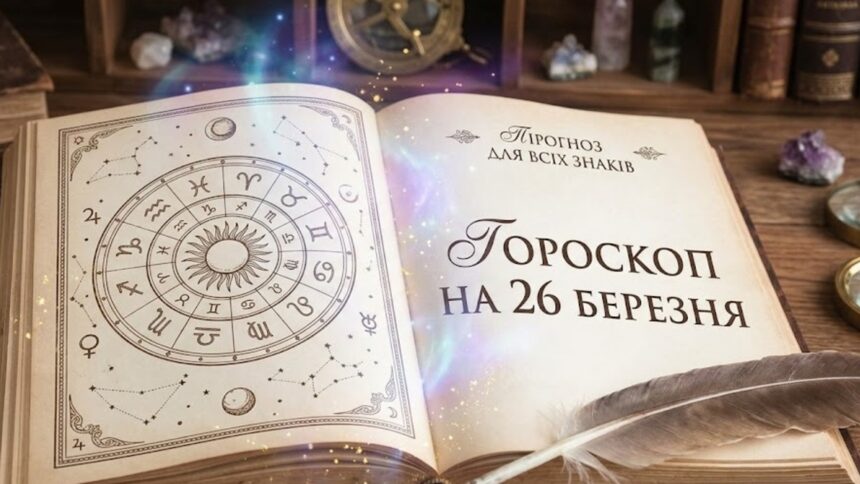 Гороскоп на 26 березня 2026