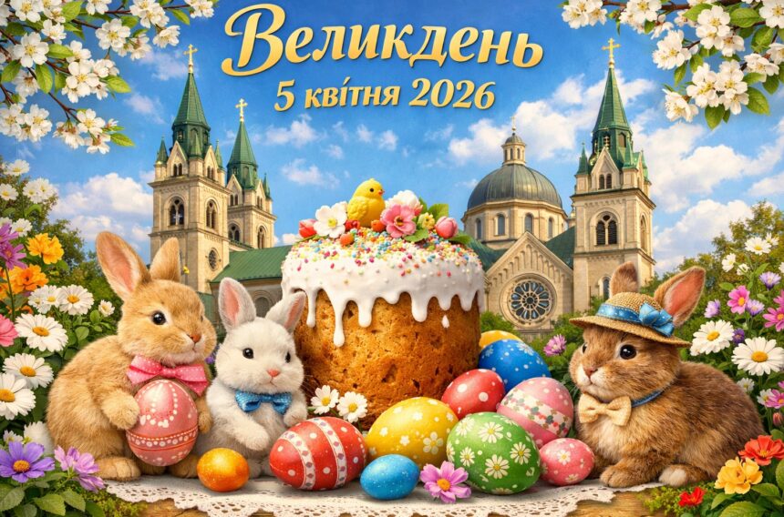 Католицький Великдень в Україні 2026: теплі картинки, листівки, побажання прозою та SMS