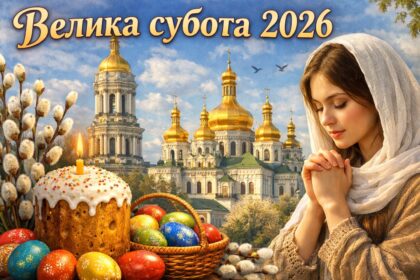 Велика субота в Україні 2026: теплі картинки, листівки, побажання прозою та SMS