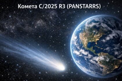 У небі з’явилася яскрава комета C/2025 R3: коли її можна побачити в Україні