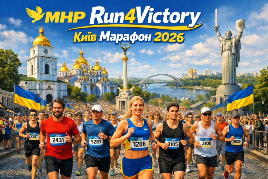 MHP Run4Victory Київ Марафон 2026: дата, умови та як взяти участь