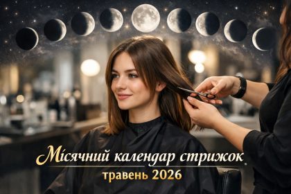 Місячний календар стрижок на травень 2026: коли краще йти до перукаря