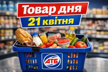 Товар дня в АТБ 21 квітня 2026: що можна купити зі знижкою до -47% лише сьогодні