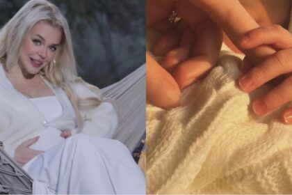 Аліна Гросу вперше стала мамою і показала фото з новонародженим сином