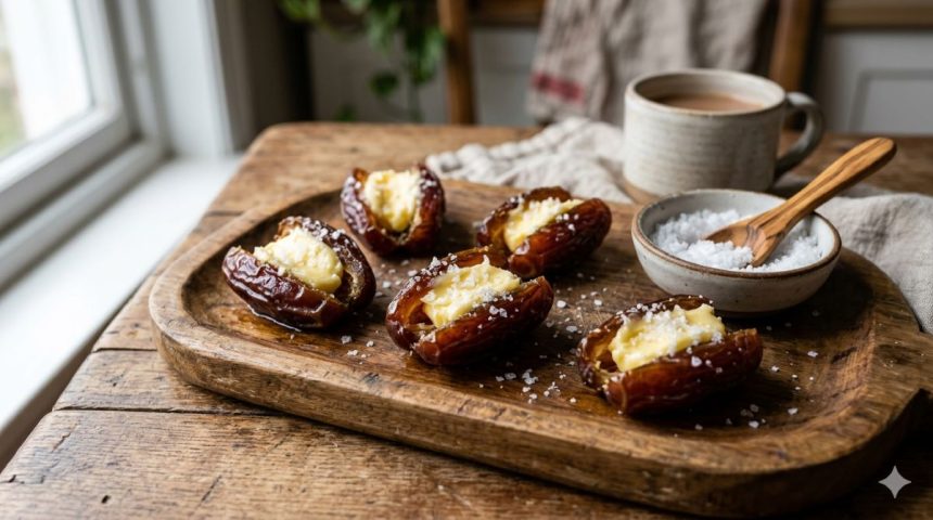 Фінік з маслом, тренди тіктоку, TikTok, dates with butter