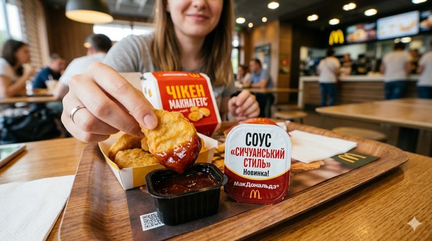 Соус «Сичуанський стиль» в McDonald’s Україна: ціна та склад новинки з «Пограбування світового меню»