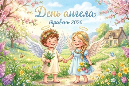 Іменини та День ангела травень 2026 в Україні за новим та старим стилем
