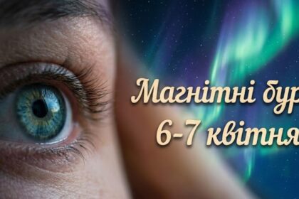 Магнітні бурі 6-7 квітня 2026