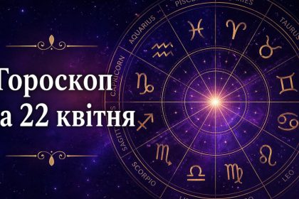 Гороскоп на 22 квітня 2026
