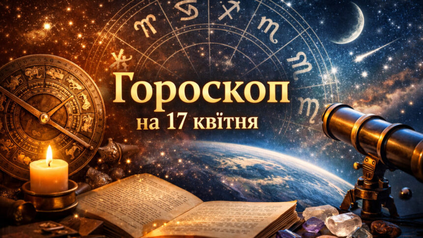 Гороскоп на 17 квітня 2026