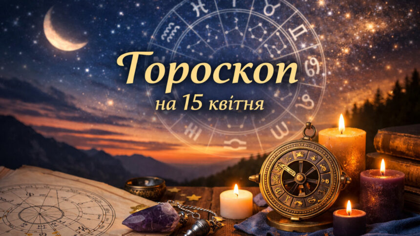 Гороскоп на 15 квітня