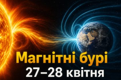 Магнітні бурі 27–28 квітня
