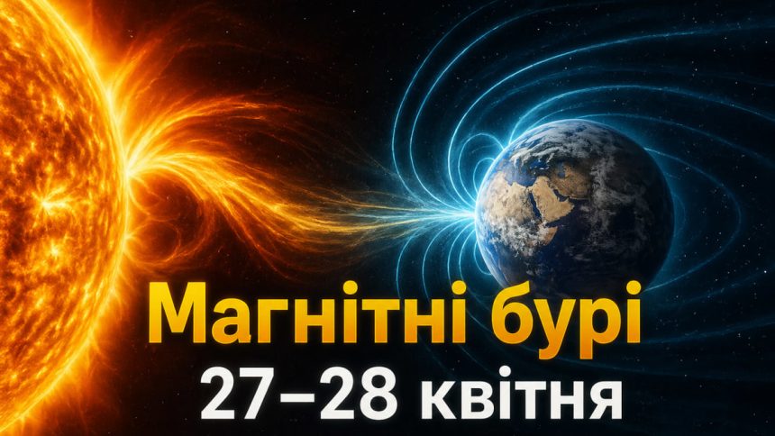 Магнітні бурі 27–28 квітня