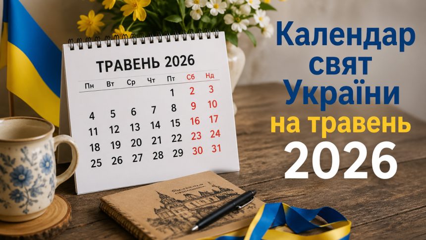 Календар свят України на травень 2026