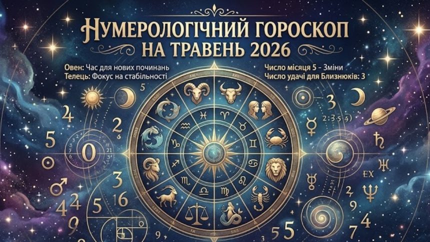 Нумерологічний гороскоп на травень