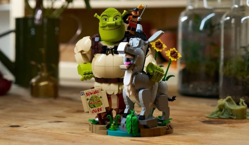 lego, набір шрек, lego shrek