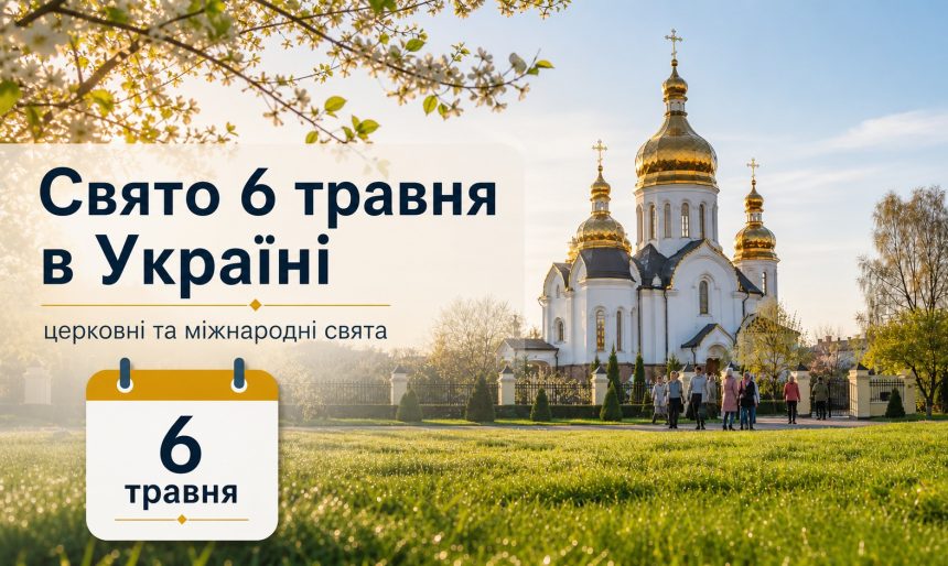 Яке свято 6 травня в Україні: церковні та міжнародні свята, що можна та не можна робити
