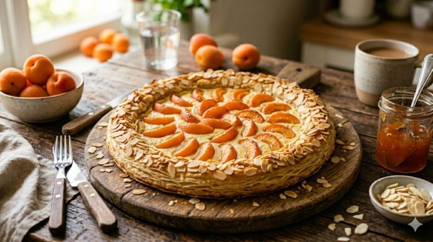 галета з абрикосами, абрикосова галета, чізкейк з абрикосами, рецепт Матрохіна