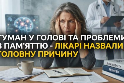 туман у голові, проблеми з пам’яттю, стрес і мозок, кортизол, когнітивні функції, недосипання