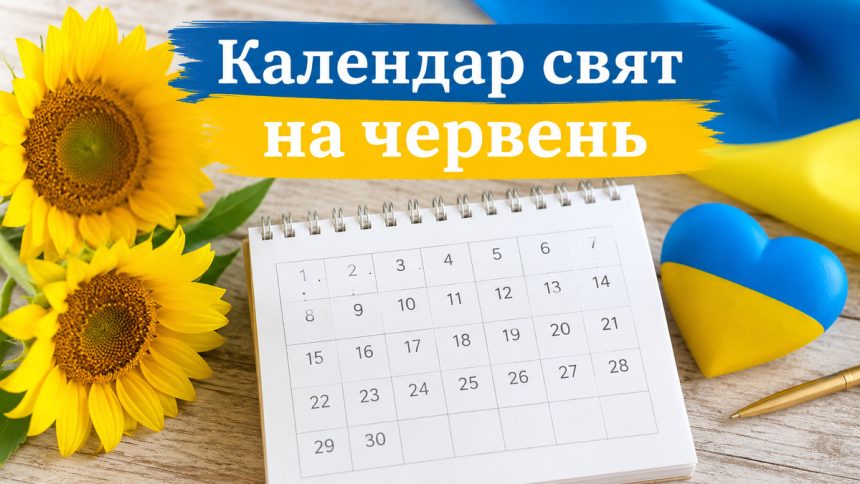 Календар свят на червень