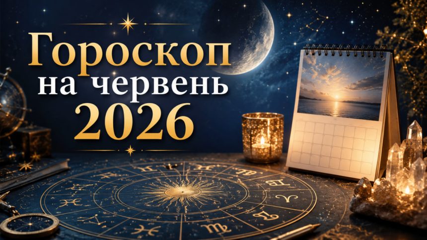 Гороскоп на червень 2026 для всіх знаків Зодіаку