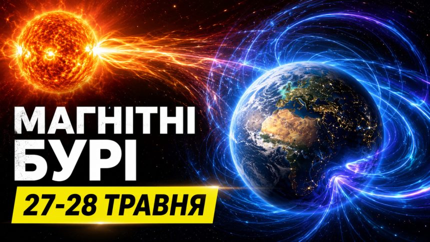 Магнітні бурі 27-28 травня