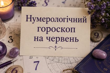 Нумерологічний гороскоп на червень 2026
