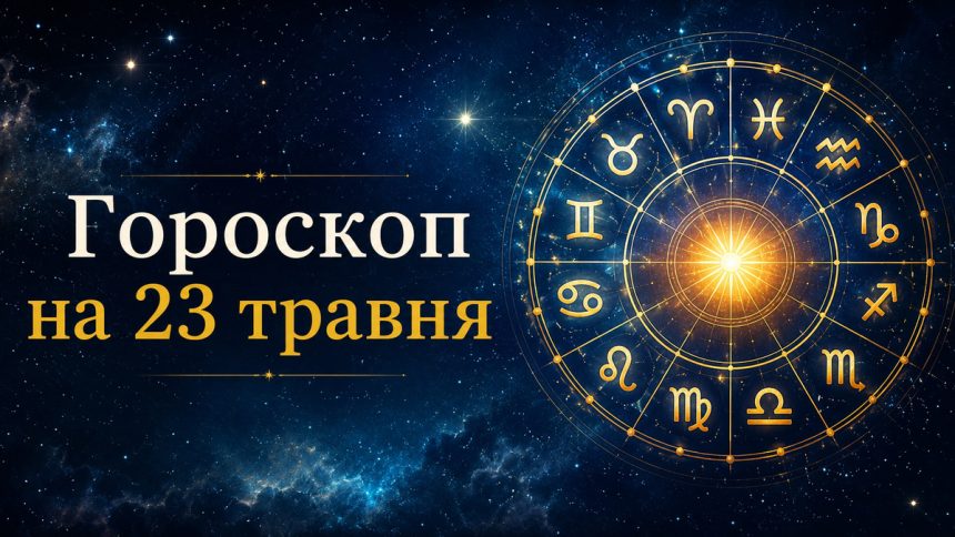 Гороскоп на 23 травня 2026